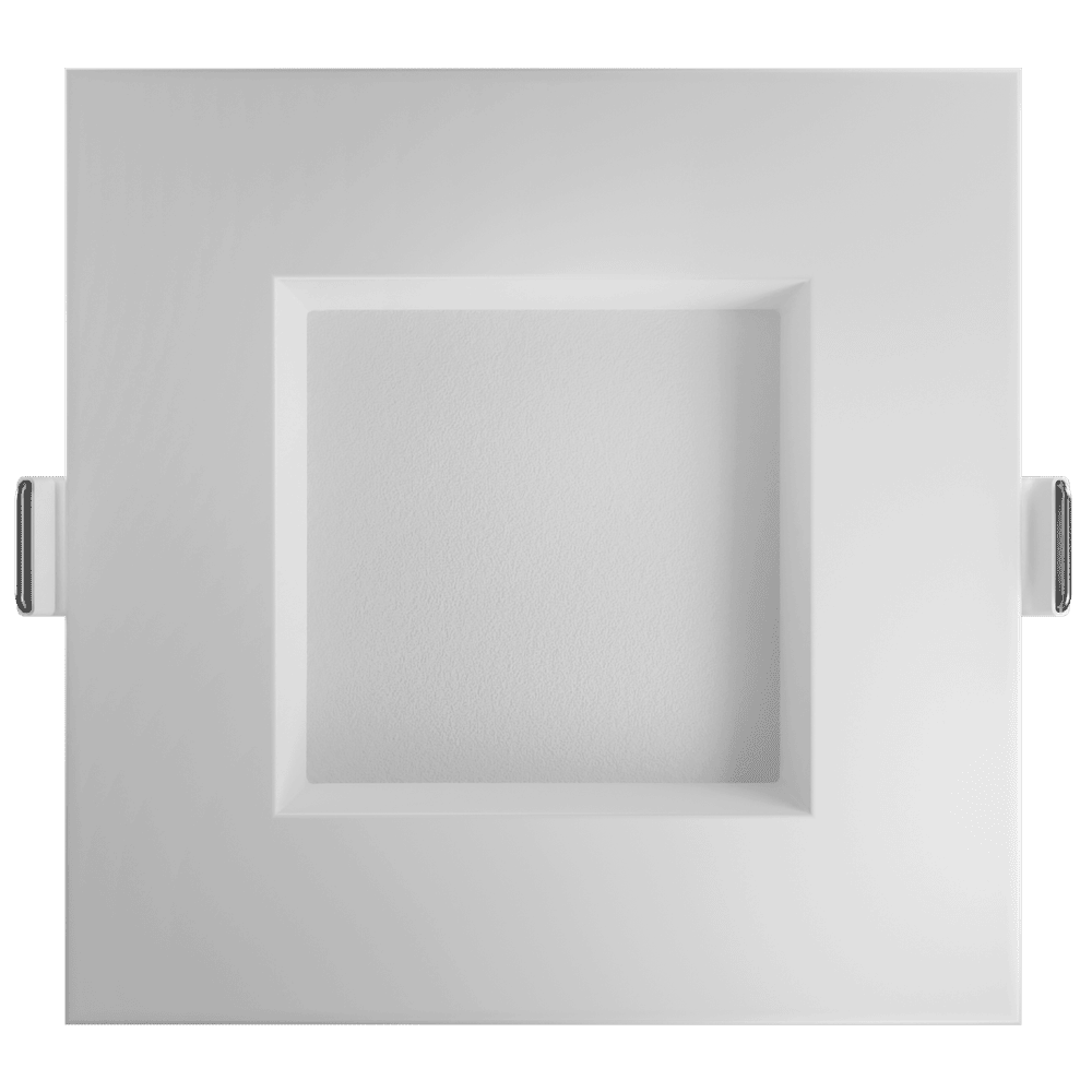 4" Square Regress Slim LED Downlight | 1,400Lm | 120/277V | CCT Selectable | Regulus Series | Goodlite G-20244