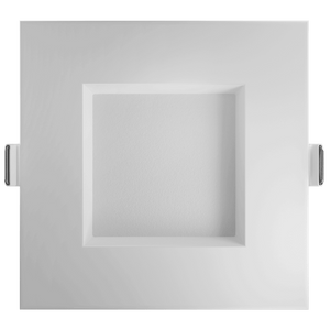 4" Square Regress Slim LED Downlight | Regulus Series | Selectable CCT | 15W
