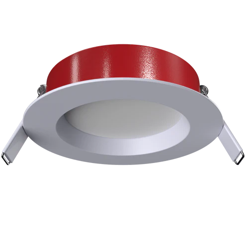 4 Inch Round Regress Slim LED Downlight | 1K Lm | 120/277V | CCT Selectable | Fire Rated Series | Goodlite G-20251