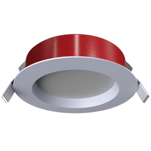 G-20253-fire-rated-6-inch-round-regress-slim-led-downlight-white - Available at Electrical Marketplace