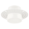 G-20452 2-inch trimless round LED drop lens downlight with selectable CCT and frosted diffuser