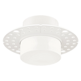 Illuminate small spaces with the Moon 2" round trimless drop lens luminaire. Selectable CCT, high CRI, wide beam spread, and wet rated—order now for sleek, professional lighting.