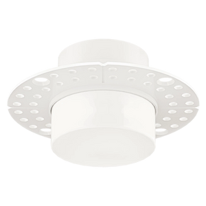 G-20452 2-inch trimless round LED drop lens downlight with selectable CCT and frosted diffuser - Available at Electrical Marketplace