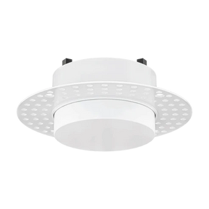 4" Round Trimless Drop Lens LED Downlight | 20W Max | 1.700Lm Max | CCT Selectable | Goodlite G-20454 - Available at Electrical Marketplace