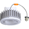 4 inch interchangeable retrofit LED downlight module with selectable CCT and white trim, Astrofit Series