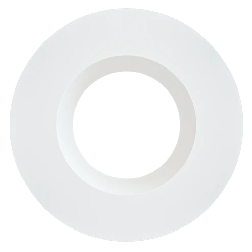 4 Inch Round Trim | White | Astrofit Series | Goodlite G-21410