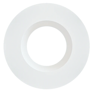 Astrofit 4 inch white round recessed trim for interchangeable retrofit lighting - Available at Electrical Marketplace