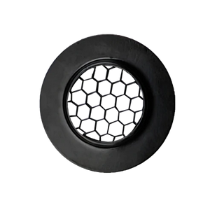G-21751 1-inch hex honeycomb diffuser in black for glare control - Available at Electrical Marketplace