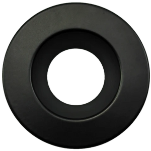 G-22020-regulus-2-inch-round-regressed-slim-trim-cover-black - Available at Electrical Marketplace