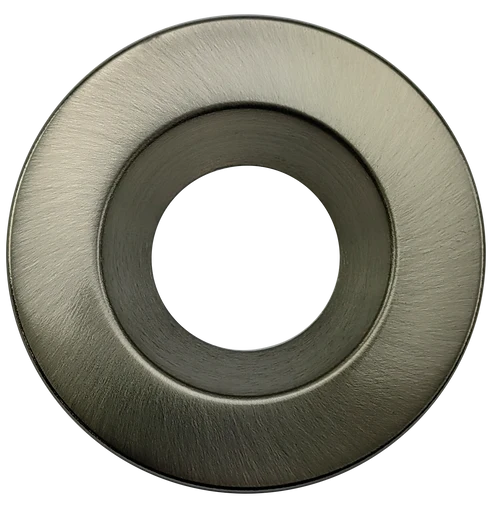2 Inch Round Regress Slim Cover | Brushed Nickel | Goodlite G-22022