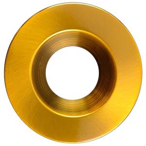 G-22023-regulus-2-inch-round-regressed-slim-trim-cover-brushed-brass - Available at Electrical Marketplace
