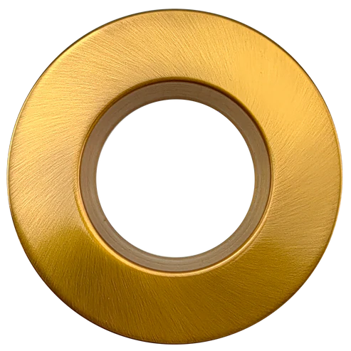 3 Inch Regress Slim Brushed Brass Cover | Goodlite G-22033