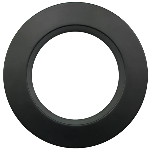 6 Inch Round Regress Slim Black Cover | Goodlite G-22060