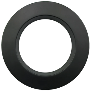 G-22060 6-inch round regress slim black cover for recessed LED downlights. - Available at Electrical Marketplace