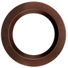 G-22081 8-inch round regress slim bronze cover for recessed LED downlights.