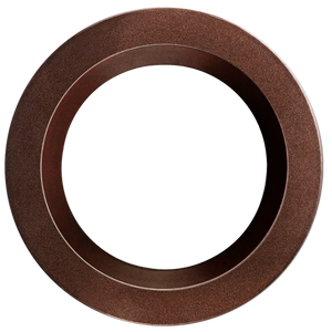 G-22081 8-inch round regress slim bronze cover for recessed LED downlights. - Available at Electrical Marketplace