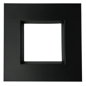 G-22160-regulus-6-inch-square-regressed-slim-trim-cover-black - Available at Electrical Marketplace