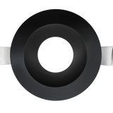 Aster-5-inch-black-round-LED-trim-G-22511-matte-finish