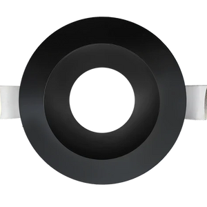Aster-5-inch-black-round-LED-trim-G-22511-matte-finish - Available at Electrical Marketplace