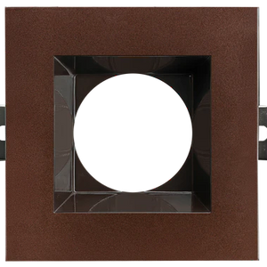 Aster-5-inch-bronze-square-LED-downlight-trim-G-22523 - Available at Electrical Marketplace
