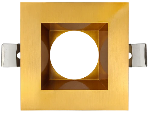 5 Inch Square Trim | Brushed Brass | Goodlite G-22525