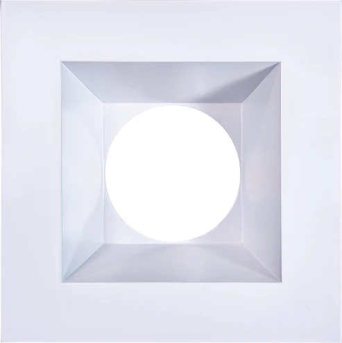 6 Inch Square Trim | White | Goodlite G-22620