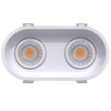 Ellipse-3-inch-oval-double-head-regress-gimbal-LED-downlights-white-and-black