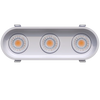 Three-independently-adjustable-gimbal-heads-in-linear-oval-recessed-trim