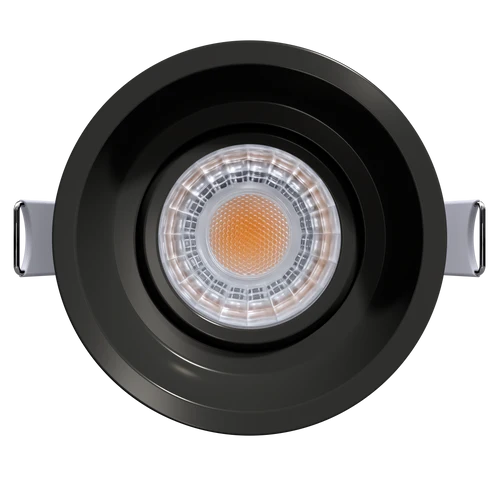 3 Inch Round Regress Gimbal Trimmed LED Downlight | 750Lm | 120/277V | CCT Selectable | Ellipse Series | Goodlite G-23300/310