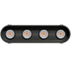 Four-independently-adjustable-gimbal-heads-in-linear-oval-recessed-trim