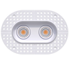 Ellipse-3-inch-trimless-oval-double-head-regress-gimbal-LED-downlights