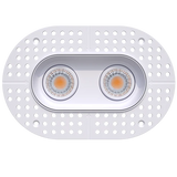 Ellipse-3-inch-trimless-oval-double-head-regress-gimbal-LED-downlights