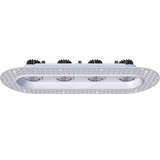 Fourfold-40-degree-narrow-beam-recessed-trimless-oval-fixtures-with-FT6-cable