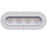 Seamless-mud-in-plaster-frame-on-trimless-oval-four-head-gimbal-light