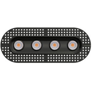 Ellipse-3-inch-trimless-oval-four-head-regress-gimbal-LED-downlights - Available at Electrical Marketplace