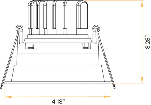 Architectural-round-trimmed-gimbal-downlights-installed-in-wet-location-ceiling