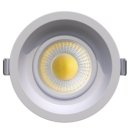 3.5 Inch Round Regress Gimbal Trimmed LED Downlight | 1.350Lm | 120/277V | CCT Selectable | Ellipse Series | Goodlite G-23340/350