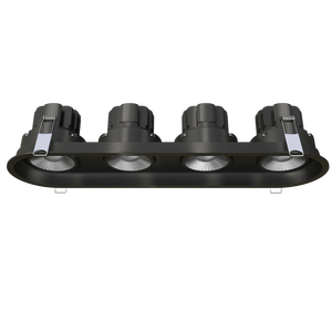 Fourfold-60-degree-flood-beam-recessed-trimmed-oval-fixtures-with-FT6-cable - Available at Electrical Marketplace