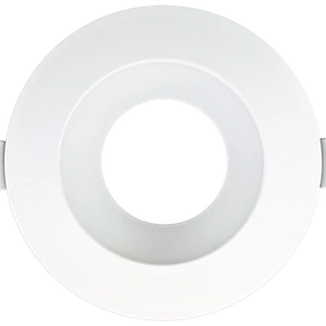 Aster 3.5 inch white round trim for recessed LED lighting systems - Available at Electrical Marketplace