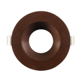 Aster 3.5 inch bronze round trim for recessed LED lighting systems