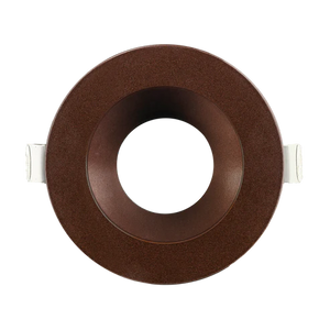 Aster 3.5 inch bronze round trim for recessed LED lighting systems - Available at Electrical Marketplace