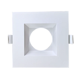 Aster 3.5 inch white square trim for recessed LED lighting systems