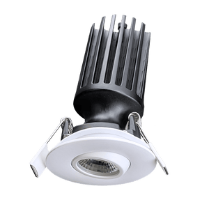 Saturn-2-inch-ho-round-flushed-gimbal-led-recessed-light-white - Available at Electrical Marketplace