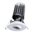 Goodlite 2-inch round flushed recessed gimbal HO LED downlight with selectable power and CCT, 14W Saturn Series, high-output, adjustable, trimless design for modern residential and commercial lighting