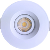 Saturn 2 inch recessed LED round gimbal downlight clip in installation wet rated