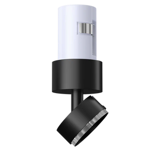 Jupiter-2-5-inch-black-adjustable-recessed-mount-monopoint-canopy-swivel - Available at Electrical Marketplace