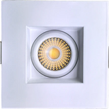 adjustable 2 inch square LED gimbal recessed light with 30 degree tilt and 360 rotation