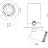 Variable-zoom-lens-recessed-fixture-with-20-to-55-degree-beam-spread