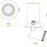 Variable-zoom-lens-recessed-fixture-with-20-to-55-degree-beam-spread