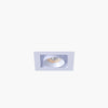 Square-trimmed-recessed-spotlight-with-90-degree-telescoping-cylinder